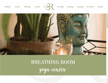 Tablet Screenshot of breathingroomct.com